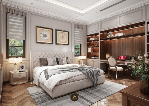 Giường ngủ gỗ óc chó GN-30