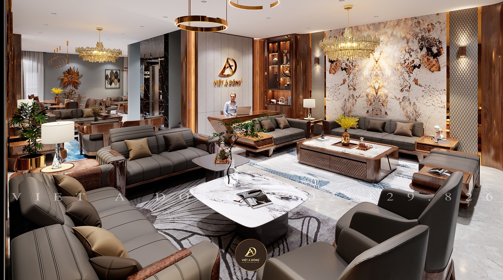 Showroom Nội Thất Gỗ Óc Chó