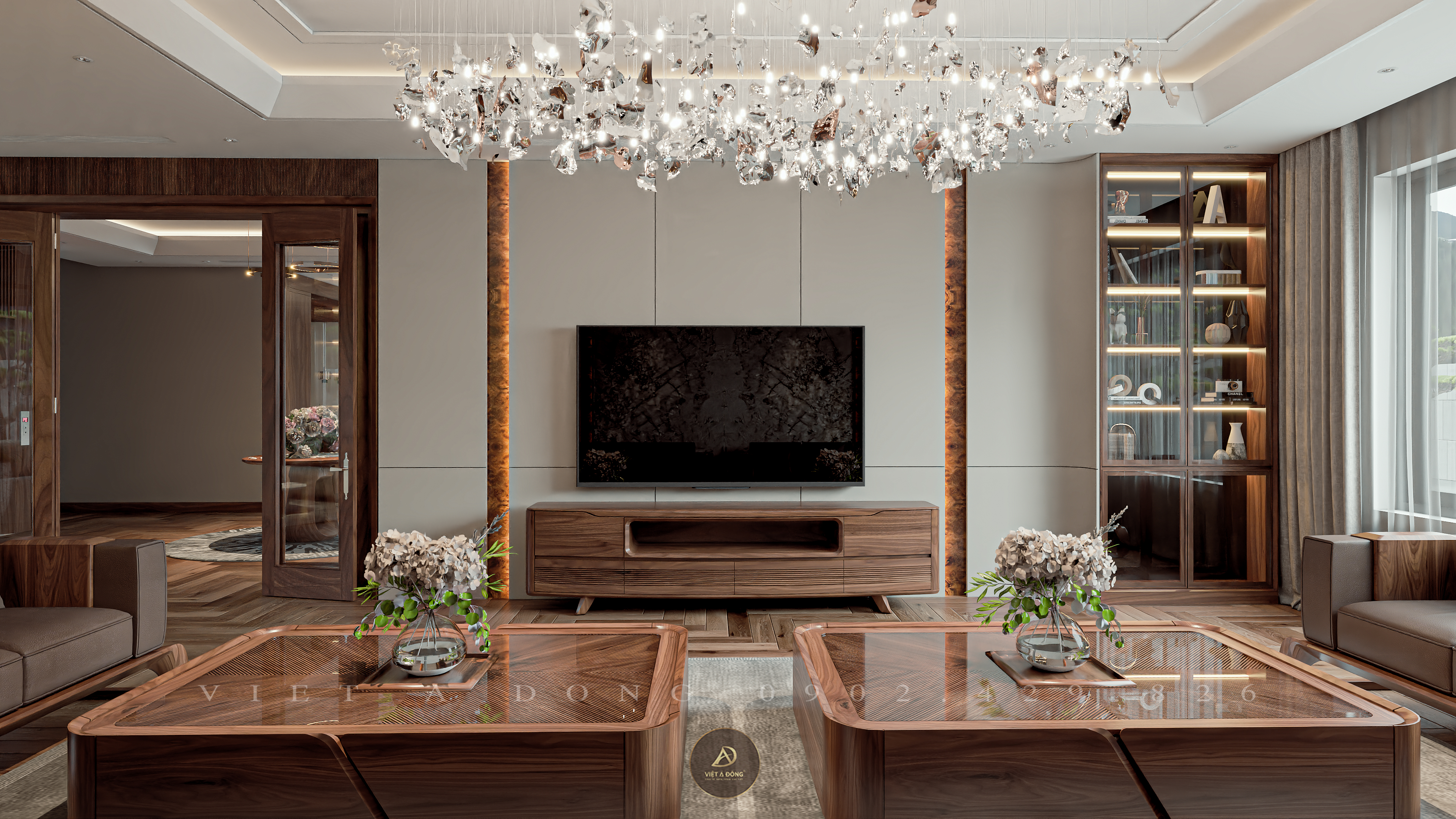 Ưu điểm sofa gỗ óc chó Việt Á Đông